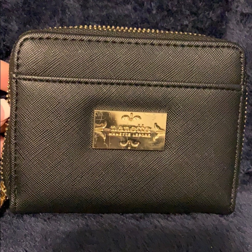 Small black wallet
